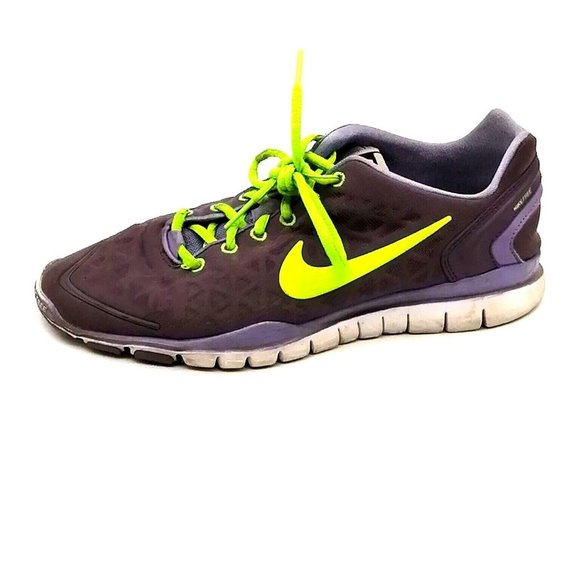 Nike Training Womens Sneakers Nike Free Fit 2 Purple Lace‎ Up Athletic Shoe 9 - Picture 1 of 10
